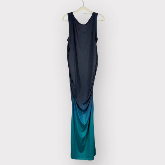 Kimi + Kai Maternity "Sonia" Ombre Tank Column Maxi Dress Women's Size‎ XS - Picture 8 of 12
